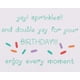 thumbnail image 3 of Tarjeta de felicitación en papiro para cumpleaños, disfruta cada momento, 3 of 6
