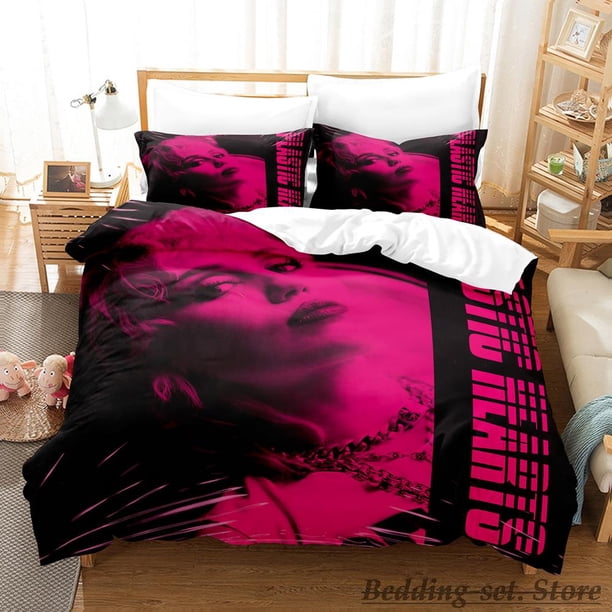 Miley Cyrus Bedding Set Bed Set Aldult Kid Bedroom Duvetcover Setsparure de lit Bed