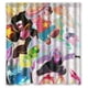 thumbnail image 1 of Cortina de ducha de Steven Universe, juego de cortina de baño con ganchos, tamaño 66 x 72 pulgadas, 1 of 3