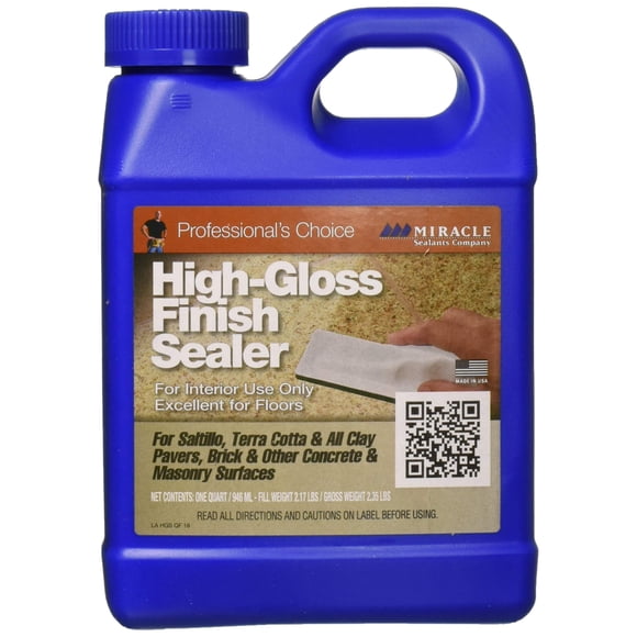 Sellador Miracle Sealants con acabado de alto brillo para azulejo y piedra
