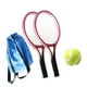 thumbnail image 3 of Accesorios para casa de muñecas, raqueta de tenis deportiva en miniatura 1:12, juego de pelota para Mini casa de muñecas, adorno para tarta, paisaje Rosa, 3 of 5