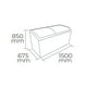 thumbnail image 4 of Freezer Horizontal 470 Litros Sd520Q, 4 of 4