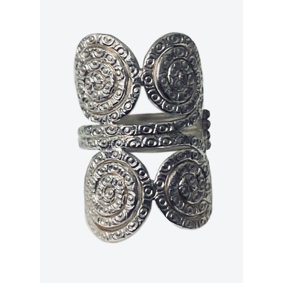 Anillo plata 925 martillado