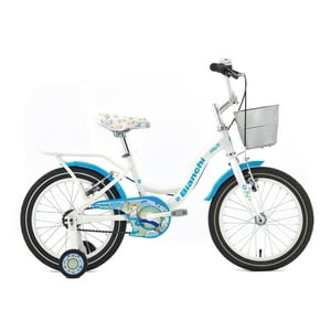 Bicicleta Bianchi Kitty 16 Blanco / Celeste