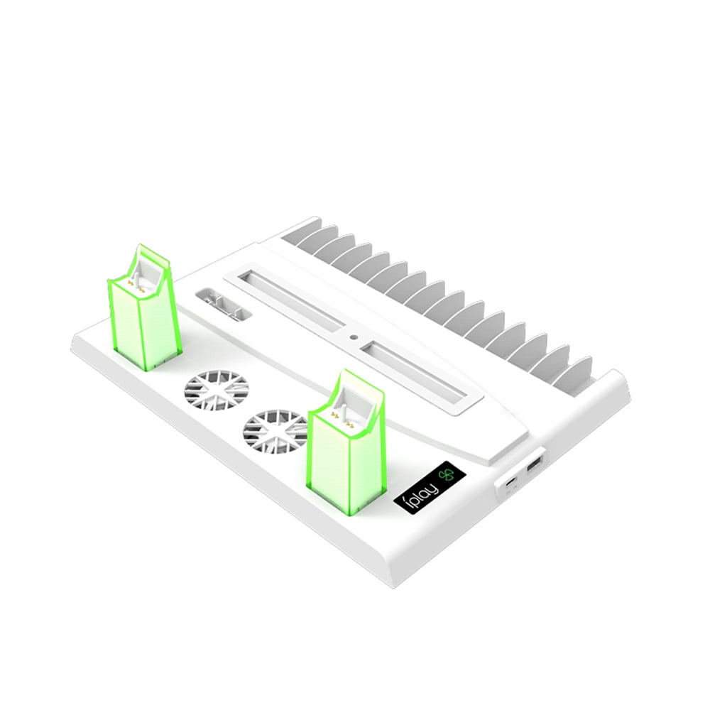 Soporte Con Ventilador De Enfriamiento Aaronmei Para Ps5 Blanco