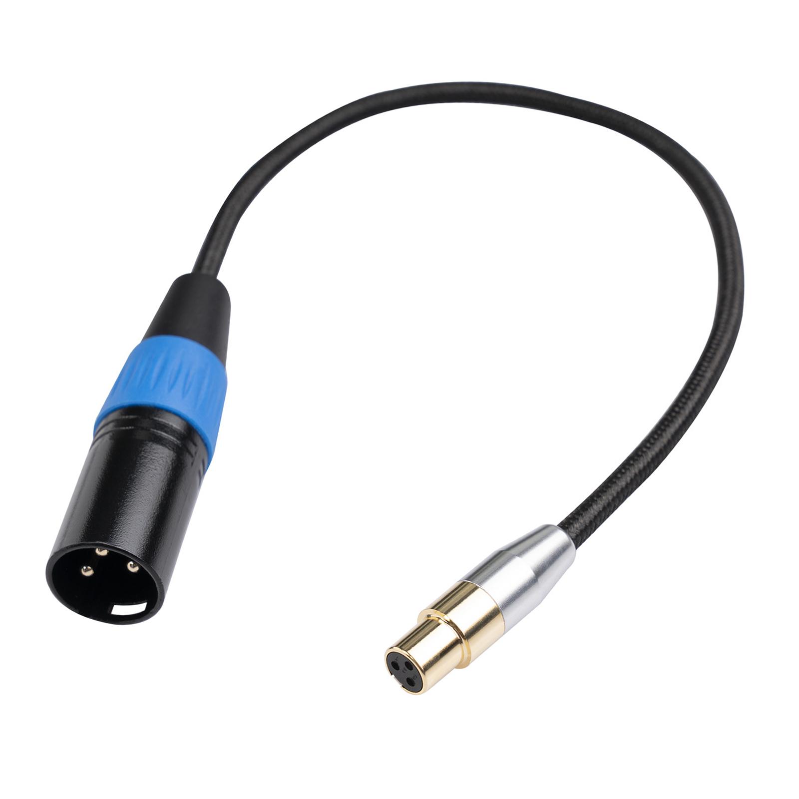 Bothyi - Mini Xlr A Xlr De 4 5 Mm Cable Adaptador De Audio Estéreo Mini Jack 1M