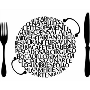 Rienda Libre Graphics - Frase Deco Plato De Letras E Ideas Fr‑11039
