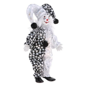 Genérico - 23Cm Funny Shining Star Ropa Payaso Hombre Muñeca Adornos De Halloween Regalos
