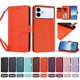 thumbnail image 4 of Funda Cartera Trébol para Samsung Galaxy S26 Edge con Ranuras Tarjetas y Carga Inalámbrica Naranja, 4 of 6