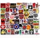 thumbnail image 2 of Pegatinas de banda [50 piezas] Rock Roll Punk Hip Hop Música Nirvana Beatles Rolling Stones Queen Guns and Roses Eagles Calcomanías para órgano electrónico Guitarra Tambor Botella de agua Computadora, 2 of 7