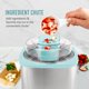 thumbnail image 5 of Máquina de Helados Nostalgia 2 L Digital Acero Inoxidable y Aqua, 5 of 7