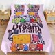 thumbnail image 1 of x558 Battle for Dream Island BFDI Bed Duvet Cover Microfiber Bedding Sets 3D Printed Lightweight 3 Piece Comforter Sets, 1 Duvet Cover And 2 Pillow Shams for Kids Boys Girls 90"x90" jn558, 1 of 5