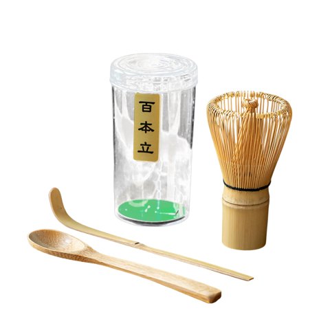 Magideal - Juego Tradicional De Matcha, Accesorio De De Matcha Batidor De Matcha, Herramientas Para Hacer Té, Juego De Matcha Japonés, Juego De Ceremon , Con Con Cucharilla