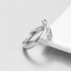 thumbnail image 5 of Anillo Abrazo Plata real Sterlina 925 abrazo amor/ 8, 5 of 5