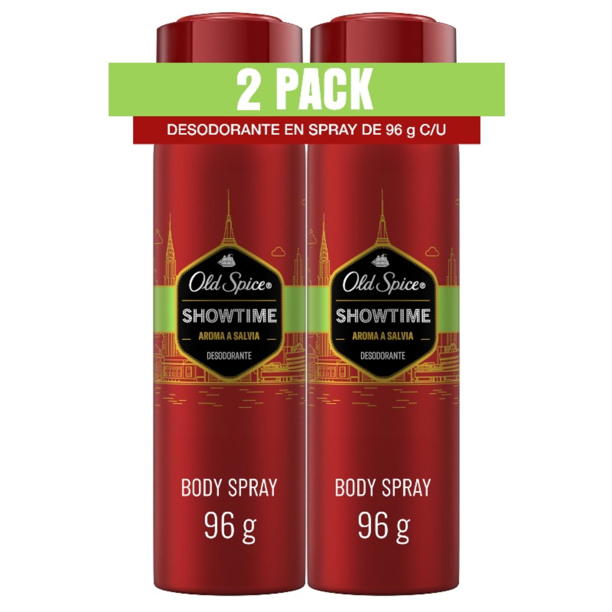 Pack Desodorante Spray Showtime 96 Gr 1 Un Old Spice