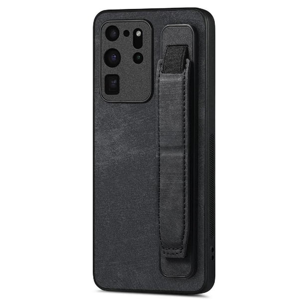 Funda Protectora con Correa para Samsung Galaxy S20 Ultra Resistente a Golpes Negro