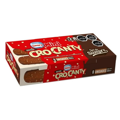 Helado Mini Multipack Caja 8 Un X 50 Ml Crocanty