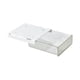 thumbnail image 4 of Caja De Almacenamiento Estilo Cajón Debajo Del Escritorio, Organizador De Escritorio Oculto Para Escritorio, Escuela, Transparente, Pequeño, 4 of 5