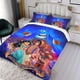thumbnail image 3 of Jazmín, Princesa de Aladdín Conjunto de sábanas temático, trío de piezas, cómodo y amigable con la piel, diseño único, regalo de decoración para el hogar para familiares, amigos y fans, 90 cm * 190 cm, 3 of 6