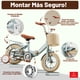 thumbnail image 3 of Bicicleta Infantil Plegable Aro 16 Con Rueditas Color Agua, 3 of 8