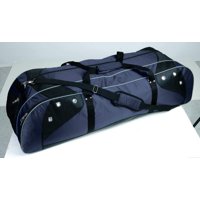 Bolsa Para Jugador De Lacrosse Martin Sports Deluxe Azul Marino Sobre Negro