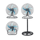 thumbnail image 1 of Pack 2 ventiladores industriales metálicos 18 cm 5 aspas alta potencia, 1 of 3