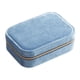 thumbnail image 1 of Caja De Almacenamiento De Joyas Estuche De Almacenamiento De Viaje Vitrina Para Anillos Relojes Espárragos Azul, 1 of 3