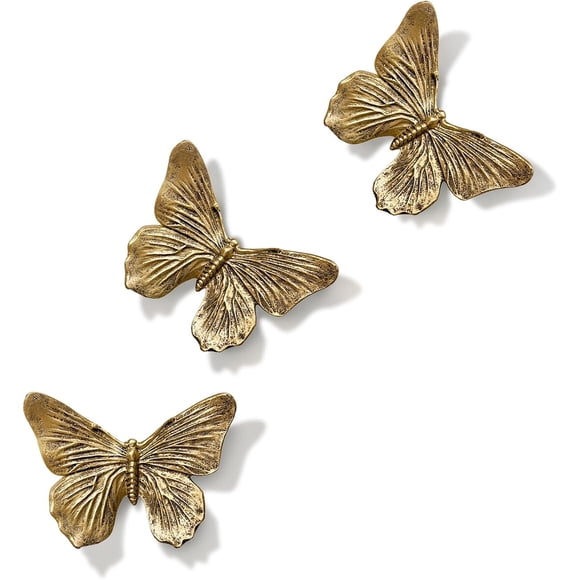 Decoración de Pared Mariposa 3D GUSFREUD de Resina