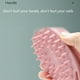 thumbnail image 3 of Cepillo de baño de silicona de doble cara Cepillo de baño de tacto suave Cepillo exfoliante limpio, 3 of 5