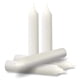 thumbnail image 2 of Velas Hyoola blancas sin aroma para emergencia, paquete de 24, 10 cm, 2 of 9
