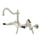 thumbnail image 1 of Grifo Kingston Brass Duchess de puente para montaje en pared con rociador, 1 of 9