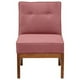 thumbnail image 1 of Sitial Colonia Tela Velvet Palo Rosa, 1 of 4