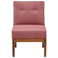 Latam Home - Sitial Colonia Tela Velvet Palo Rosa