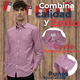 thumbnail image 4 of Camisa Huaso Cuadrillé Algodón Niño Juvenil Color Rojo, 4 of 8