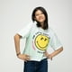 thumbnail image 3 of Polera Niña The Life Turquesa Smiley, 3 of 6