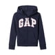 thumbnail image 1 of Sudadera con Capucha y Cierre Completo con Logo para Niñas GAP, Color Navy, Talla XS, 1 of 2