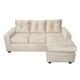 thumbnail image 3 of Sofá Intecambiable Azalea Felpa Beige, 3 of 3