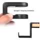 thumbnail image 3 of PC Gaming Headphone Stand Headset Hook Holder, Hanger Mount With Adjustable Rotating Arm Clamp, Desk Mount Universal Bag Bracket, 3 of 3