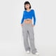 thumbnail image 4 of Polera Mujer Manga Larga Broches Azul Corona, 4 of 5
