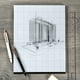 thumbnail image 4 of Block Bienfang Papel Cuadriculado 21.6x27.9cm 50hj 75gr, 4 of 4