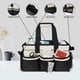 thumbnail image 2 of Portable limpieza Caddy, limpieza Caddy suministros organizador con manija y correas de hombro para limpiadoras, bajo el fregadero y coche limpieza herramienta organizadores bolsa con diviso, 2 of 3