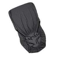 Bothyi - Funda Para Sillón De Madera, Funda Para Silla Elástica, Accesorio, Decoración Elegante, Gris Oscuro