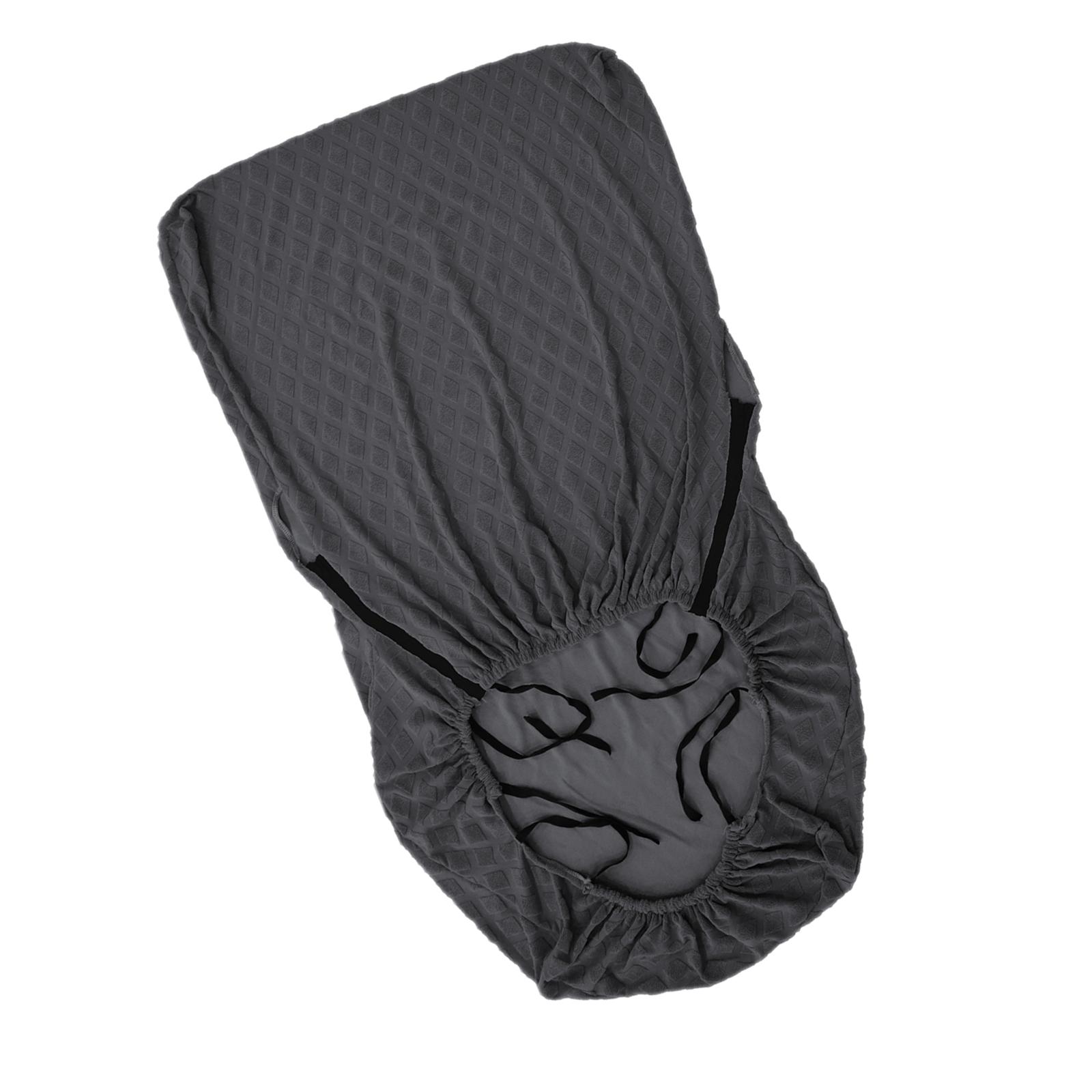 Bothyi - Funda Para Sillón De Madera, Funda Para Silla Elástica, Accesorio, Decoración Elegante, Gris Oscuro