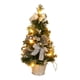 thumbnail image 2 of Árbol De Navidad De Escritorio Con Luces, Decoración Navideña Para Vacaciones De Navidad, Interior, 20 Luces, 40cm, 2 of 5