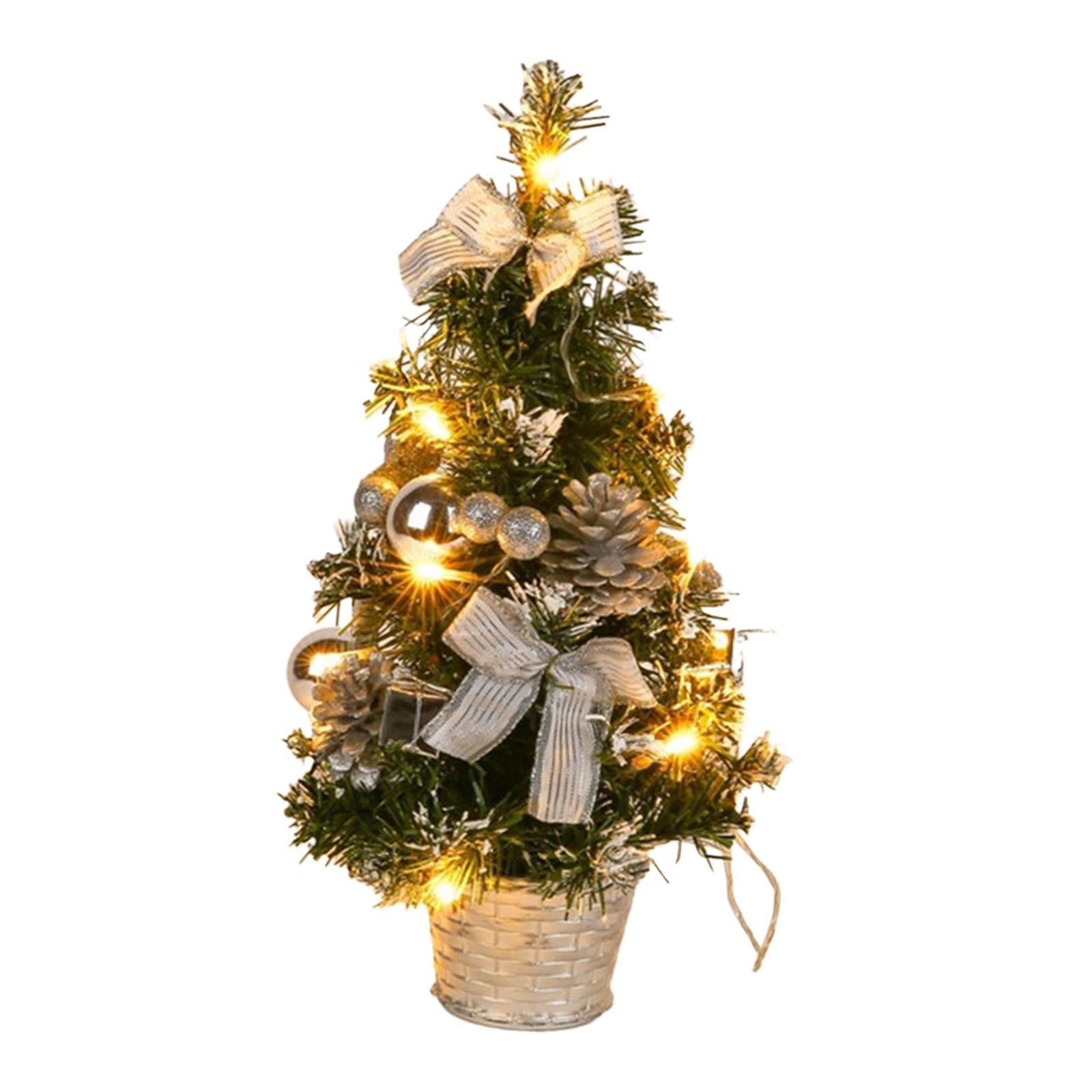 Magideal - Decoraciones Navideñas De Mesa Con Luces, Manualidades De Regalos Navideños, Decoración Del Hogar, Decoración Navideña Para Fiestas Al Aire Libre, 20 Luces 40cm