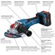 thumbnail image 2 of Amoladora angular Bosch GWX18V-13PB14 PROFACTOR™ 18V X-LOCK 125-150 mm, 2 of 9