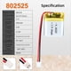 thumbnail image 3 of Batería Lipo AKZYTUE 3.7V 400mAh 802525 recargable, 3 of 6