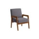 thumbnail image 2 of Sitial Frankfurt Lino Gris Oscuro, 2 of 4