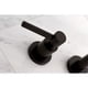 thumbnail image 2 of Grifo Kingston Brass Concord para tina romana, bronce aceitado, 2 of 5