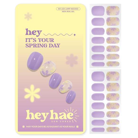 Tiras de Gel Semicuradas Heyhae Spring Day - Pack de 28